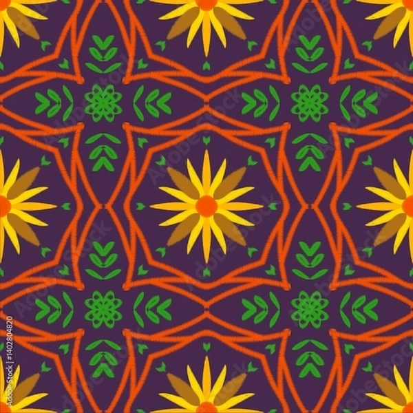 Obraz abstract seamless pattern