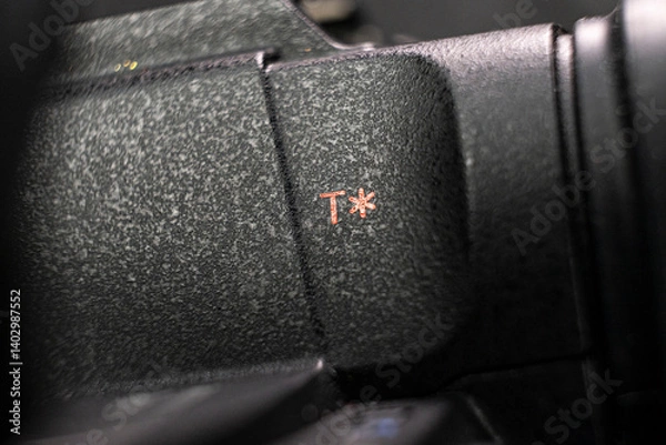 Fototapeta close-up photo of a digital camera parts connectors buttons scroll wheel