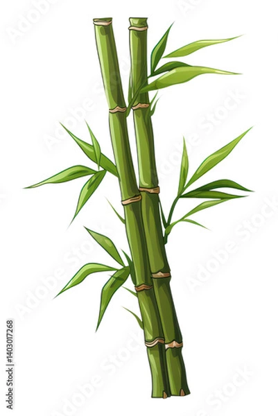 Fototapeta PNG Bamboo plant freshness.