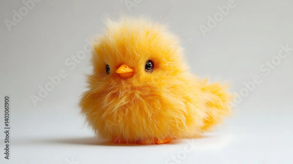 Obraz A small chick plush toy
