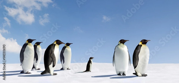 Obraz Wyróżniać się z tłumu