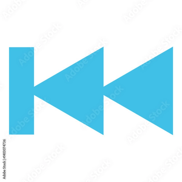 Obraz Fast Reverse Button
