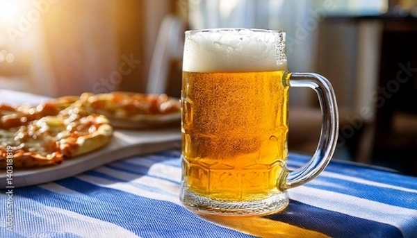 Obraz 美しいビール、生ビールのあるパーティー