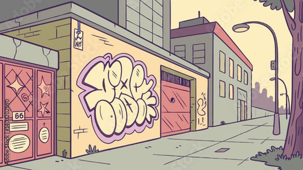 Obraz street in paris