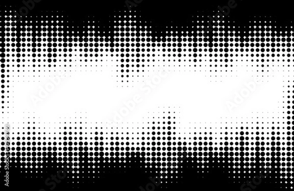 Obraz Halftone pattern background texture. Dotted background Texture.