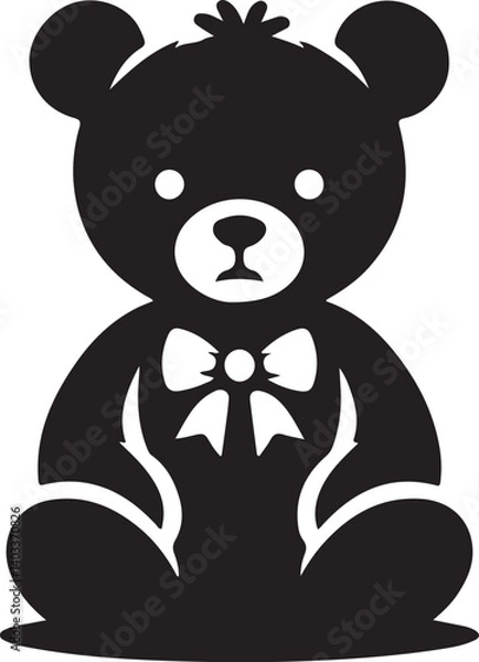 Obraz Teddy Bear Vector and illustrator
