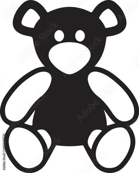 Obraz Teddy Bear Vector and illustrator