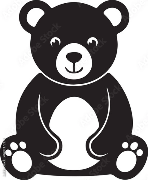 Obraz Teddy Bear Vector and illustrator