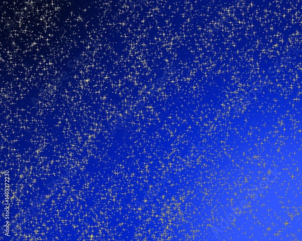 Obraz キラキラと輝く星の背景