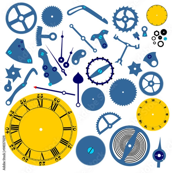 Obraz clockwork mechanism