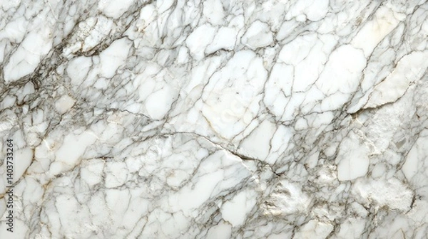 Fototapeta Stunning White Marble Texture: A High-Resolution Image of Natural Stone