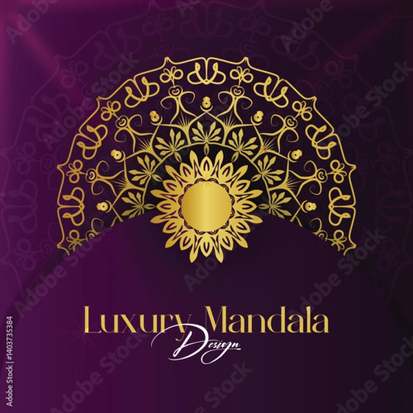 Obraz Luxury Mandala Design