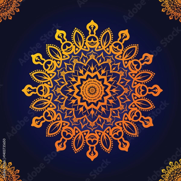 Obraz Luxury Mandala Design