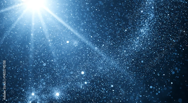Fototapeta Celestial Dust & Light AI Generated