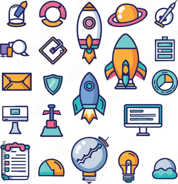 Fototapeta Innovative Illustrator Artwork