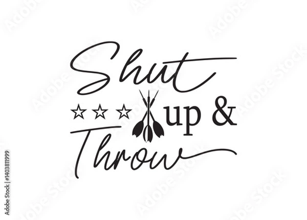 Fototapeta shut up & throw,  shut up & throw vector bundle, Cornhole clipart, Cornhole silhouette.	
