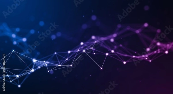 Fototapeta Global Network Connections Futuristic Technology - network, global communication, data flow, interconnected systems, futuristic technology. Symbolizes connection, innovation, progress, communication