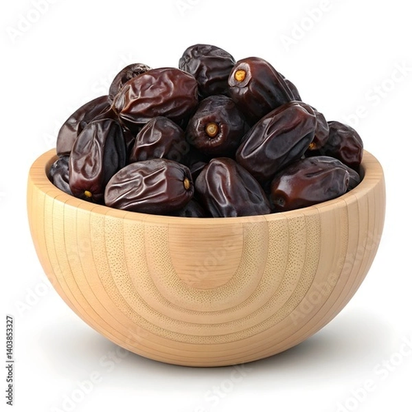 Obraz A Bountiful Bowl of Sweet, Juicy Dates Nature's Delight