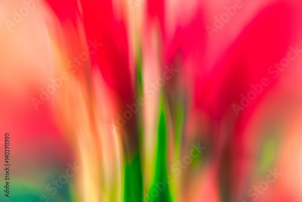 Fototapeta abstract colorful background with flowers