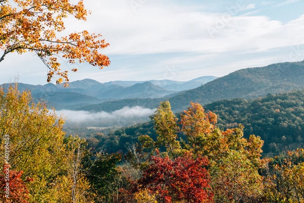 Obraz autumn in the mountains