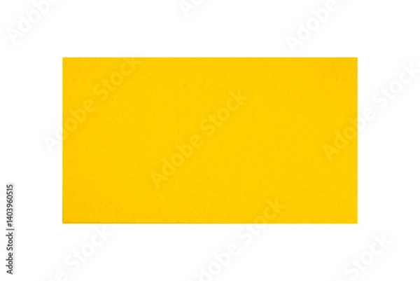 Obraz golden blank business card on white background.