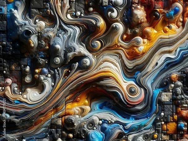 Fototapeta abstract colorful background
