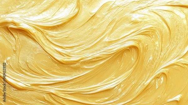 Fototapeta Creamy spread texture close-up