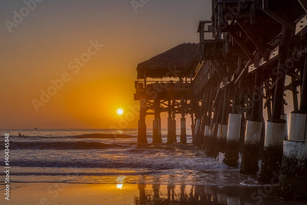 Obraz Coco Beach Pier Sunrise"