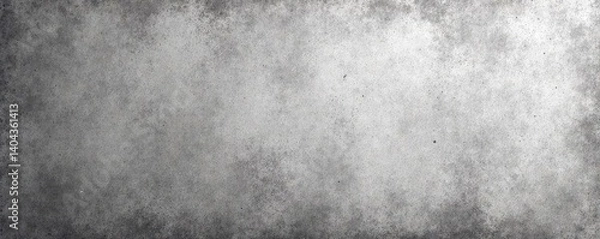 Fototapeta Rough, gray concrete wall surface, weathered texture, pattern, high resolution, aged