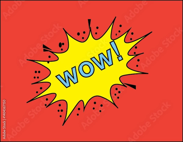 Fototapeta Wow