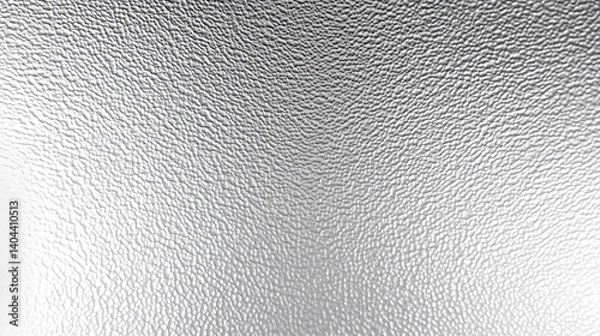 Obraz Smooth silver leather surface with subtle gradient, ideal for modern design backgrounds.