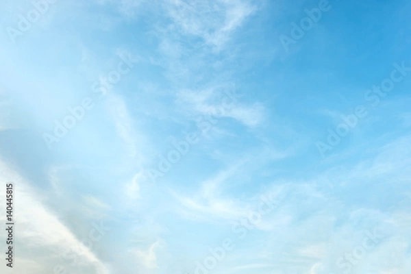 Fototapeta Blue sky with cloud