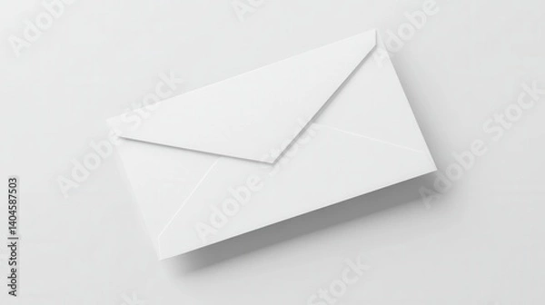 Fototapeta Blank white envelope (27)