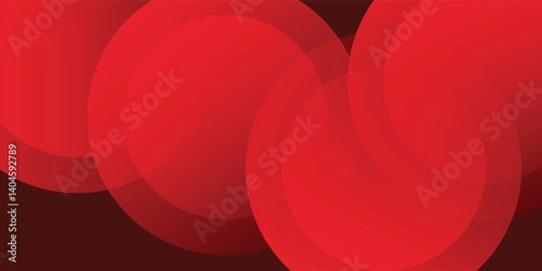 Obraz Red abstract background. Dynamic shapes composition style. Eps10 vector