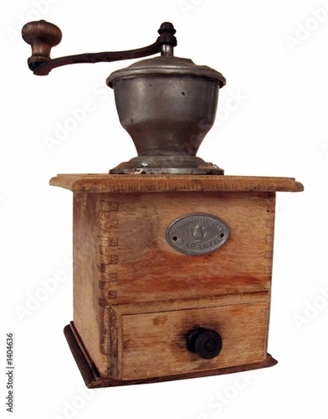 Obraz antike kaffemühle