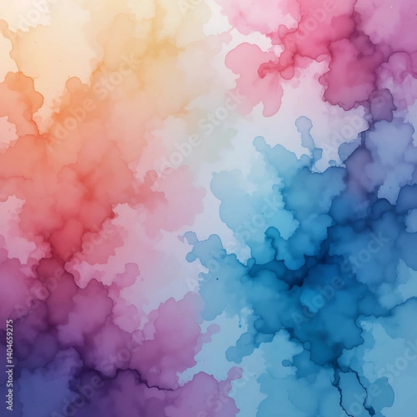 Obraz Flowing Abstract Ink Wash Background