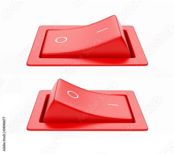 Obraz switch red
