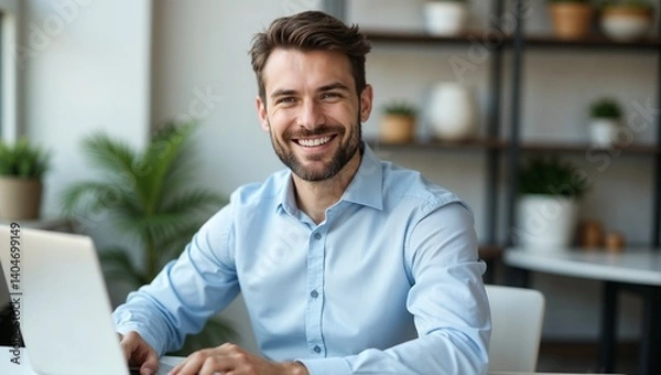 Obraz Modern Work Life: Where Passion Meets Productivity