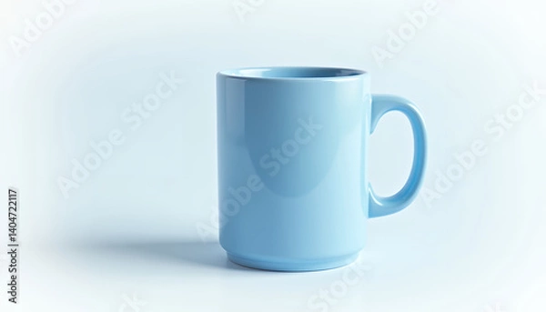 Fototapeta cup of coffee without branding on table