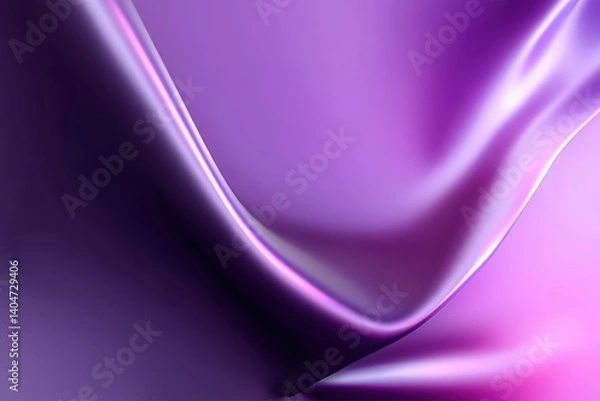 Obraz Captivating abstract art showcases a fluid dance of shades of purple, evoking a sense of elegance, serenity, and ethereal beauty. Ideal for evoking a sense of luxury, calm.