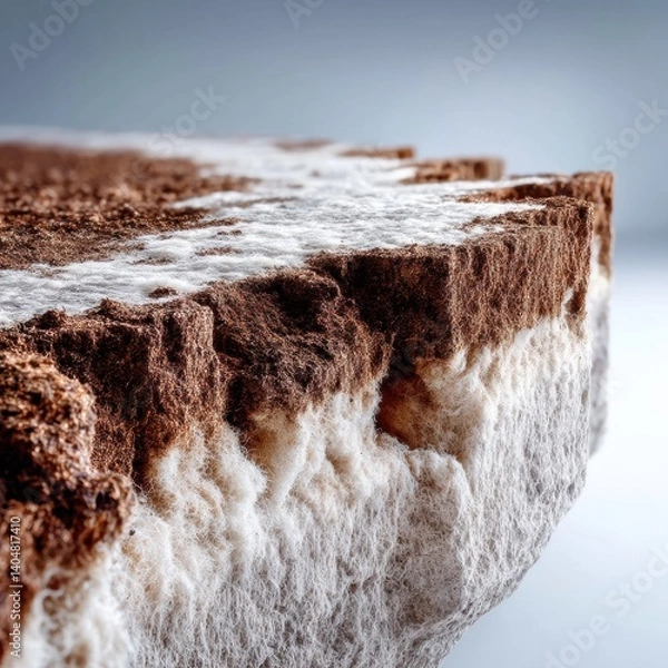 Fototapeta The Sweet and Nutritious Relationship Between Cake and Soil Microorganisms in Sustainable Agriculture
