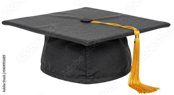 Fototapeta Isolated Graduation Cap