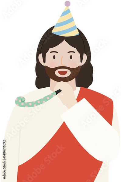 Fototapeta 생일 축하 예수님