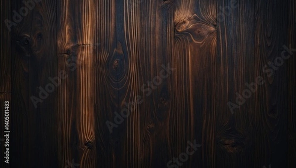 Obraz dark timber texture