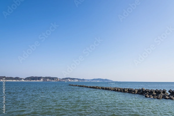 Fototapeta 波けしブロック