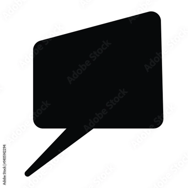 Fototapeta Speech bubble  Speech bubble. Cloud speech bubble. Vector