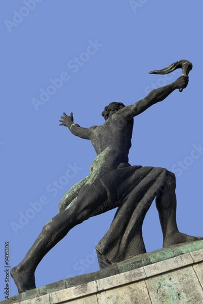 Fototapeta triumph  with tocrh