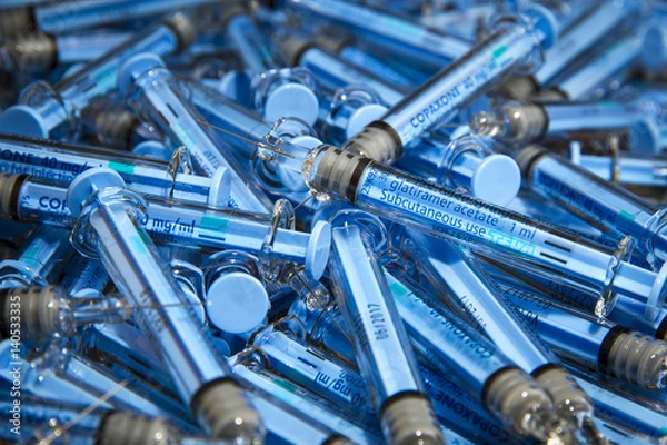 Fototapeta Used MS Medication Needles