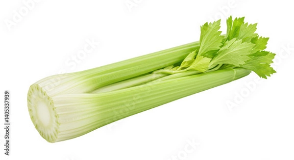 Fototapeta Isolated Celery Stalk
