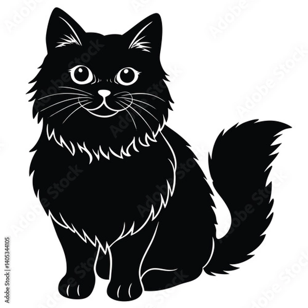 Obraz persian vector sihouette